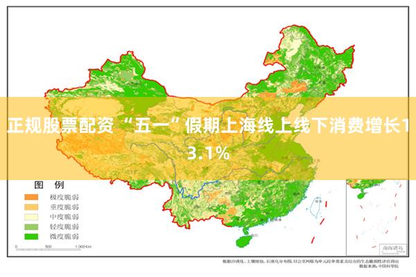 正规股票配资 “五一”假期上海线上线下消费增长13.1%